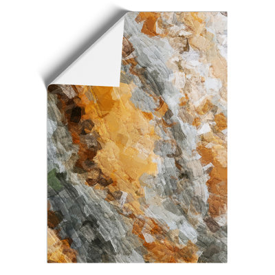Brown Sugar Abstract - Wall Art