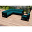 Avion 6 Piece Sectional Set - Black-387827681-376409132