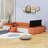 Upholstered Daybed with Gas Lift Storage Ottoman-40301468-40301456