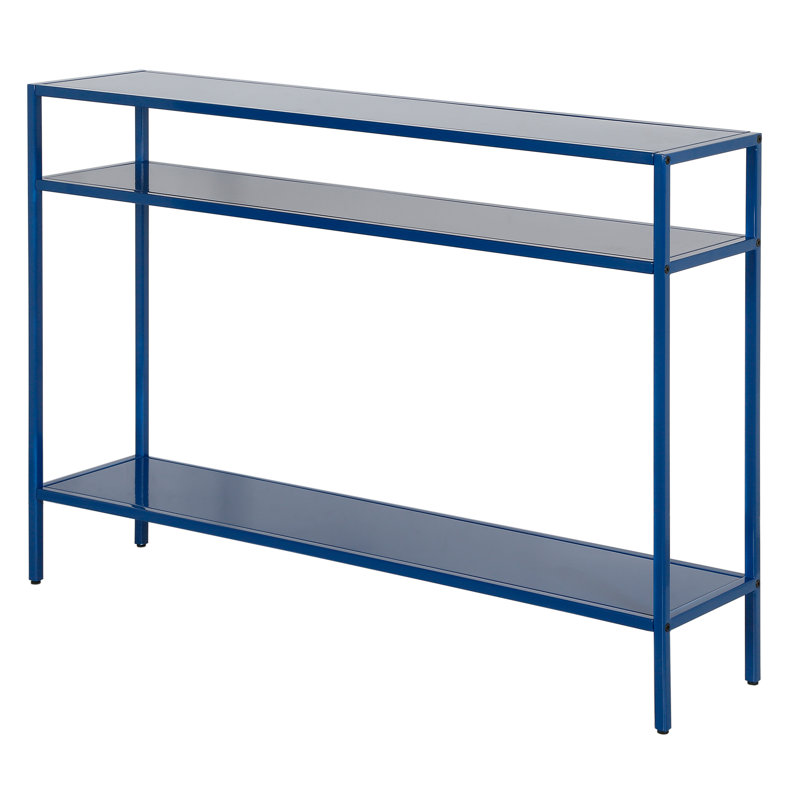 106.7cm Console Table, Mykonos Blue