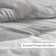 Blake Stripe Textured Print Microfiber Comforter Set