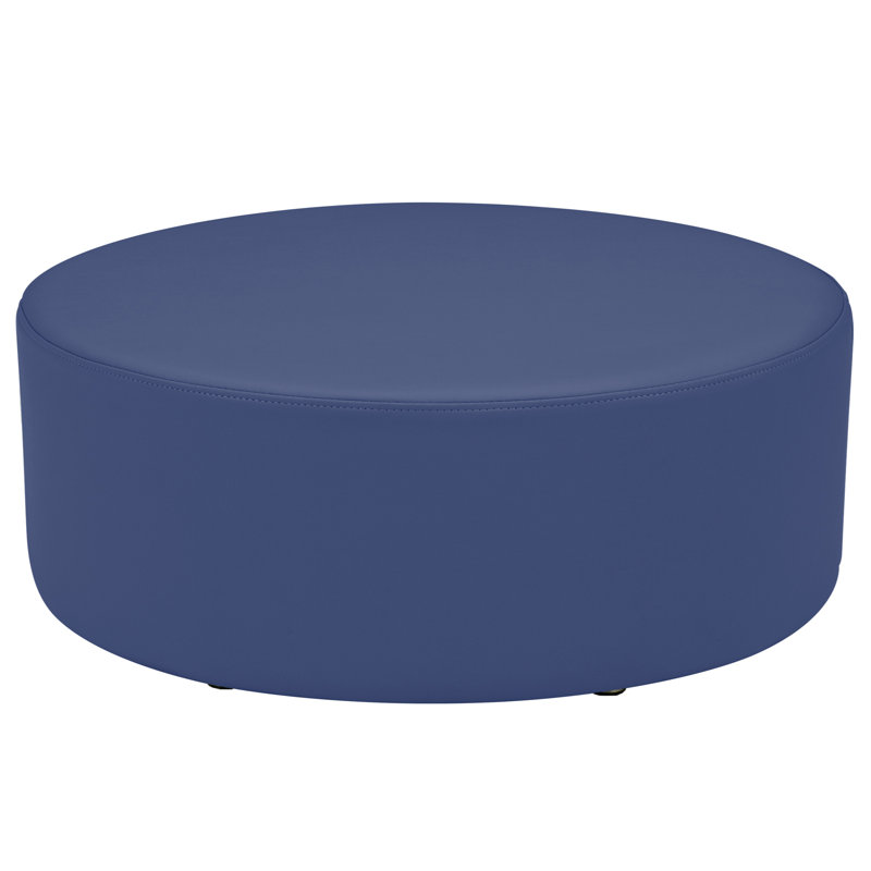 Repose-pieds rond rembourré Pro Series, Marine