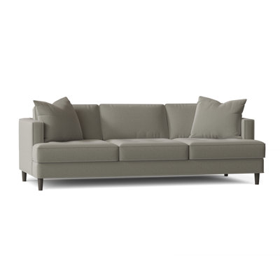Upholstered 84 " Linen Blend Sofa