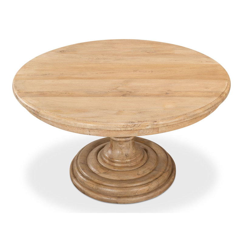 Guillermo Round Solid Wood Dining Table