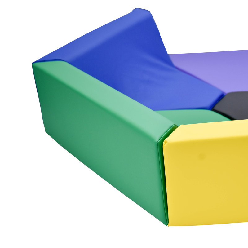 Hexagon Happening Hollow - 7 piece, Multicolor