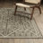 Tavraj Modern Diamond Medallion Brown / Beige Indoor/Outdoor Rug-1162213175
