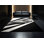 Tapis gris moelleux et moelleux à motif géométrique rétro de voiture américaine Muscle Car