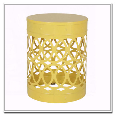 Outdoor Metal End Table