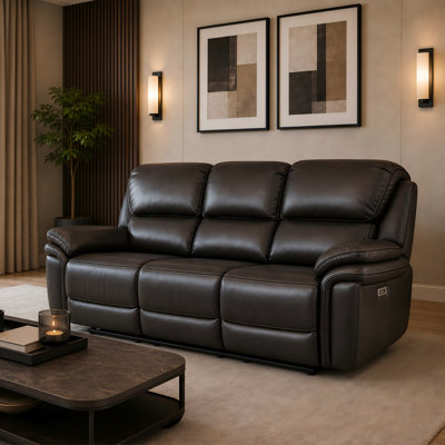 Fauteuil inclinable en similicuir Melt 3PP