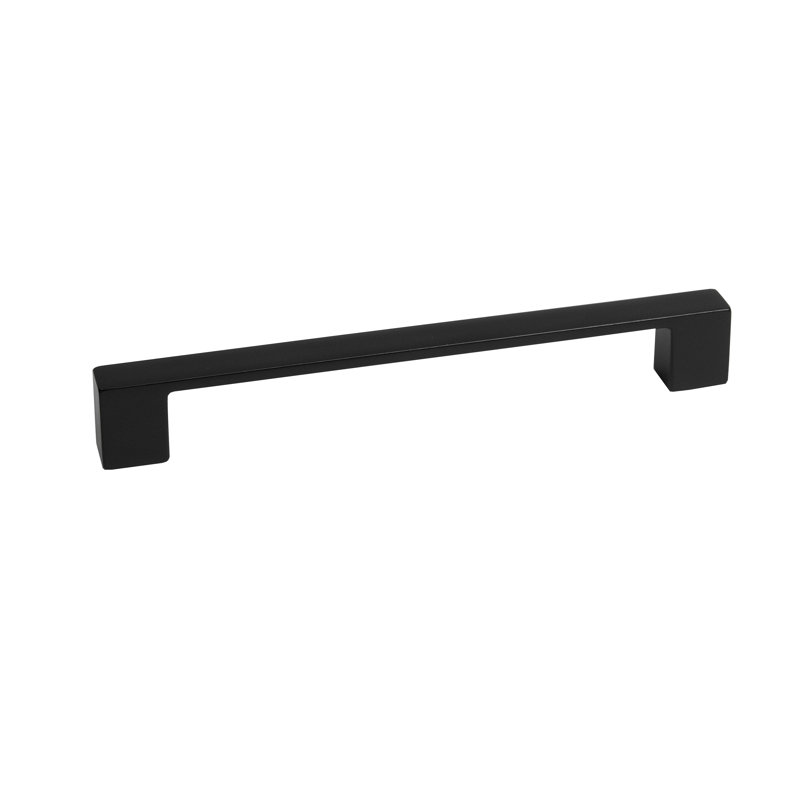 Cascade Bar Pulls (Set Of 2), 6", Matte Black