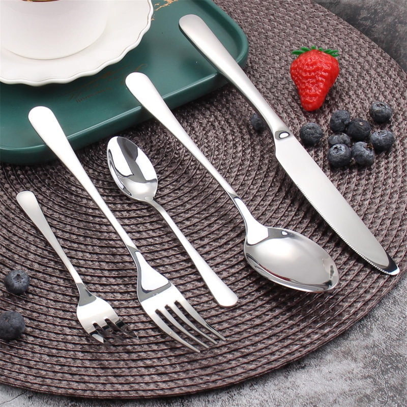 Brayden Studio Camaron 60 Piece Stainless Steel Cutlery Set , Service for 12