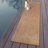 Geometric Border Sand/Natural Easy-Care Jute-Style Indoor/Outdoor Flat Woven Area Rug-667755521-657002382