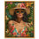 «Woman of Tropics», art mural abstrait tropical par Art Remedy