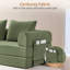 Versatile Foldable Floor Couch - Modular Sectional Sofa For Living Room, Bedroom, And Studio Use-1242297811