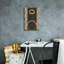 "Epic Graffiti" Tribal Linkage 1 "par Alonzo Saunders, art mural sur toile, 12 po x 18 po