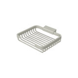 Deltana WBR6050U15 Wire Basket, 6" Rectangular Soap Holder in Brushed Nickel