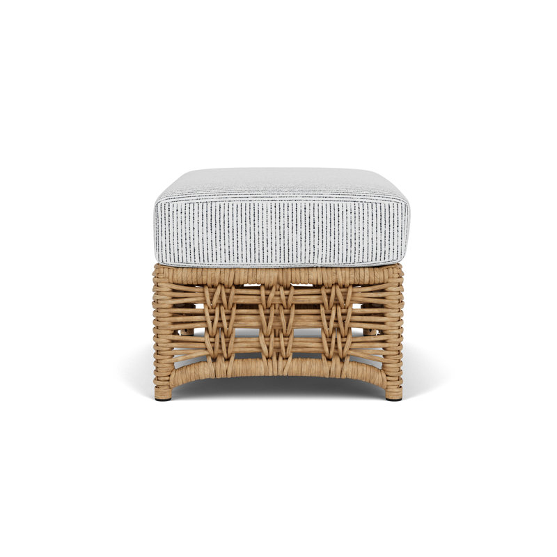 Magnolia Outdoor Ottoman, Burson Domino