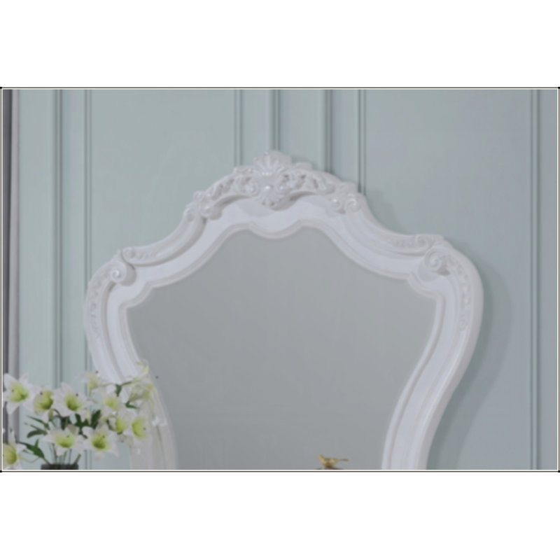 White Finish Mirror