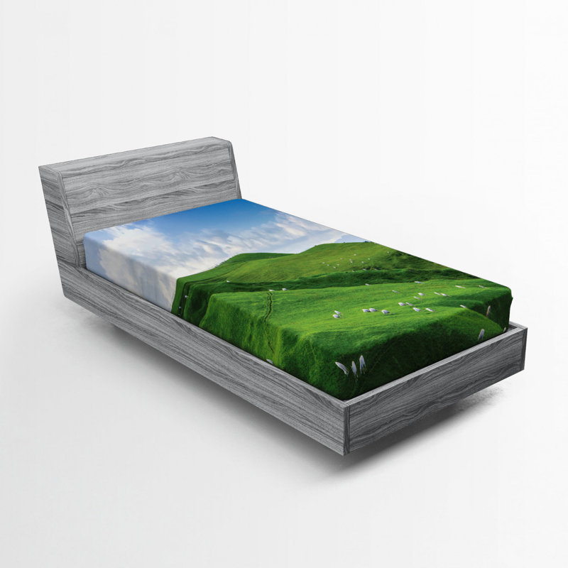 Microfiber Fitted Sheet, Twin Fitted Sheet