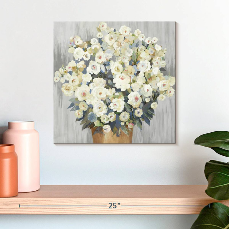 Harnek Budding Blossoms, 16" H x 16" W