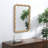 18.8" x 27.2" Boho Wavy Mirror