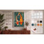 Koi in Motion Modern 1 Piece Wrapped Canvas Wall Art-497055609-497055606