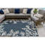 Tapis bleu marine intérieur / extérieur Mance-3960401