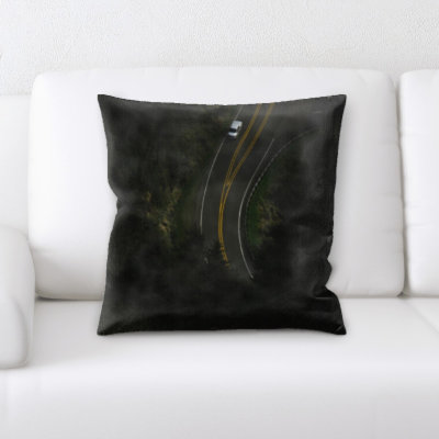 Mekhag Microsuede Reversible Throw Pillow