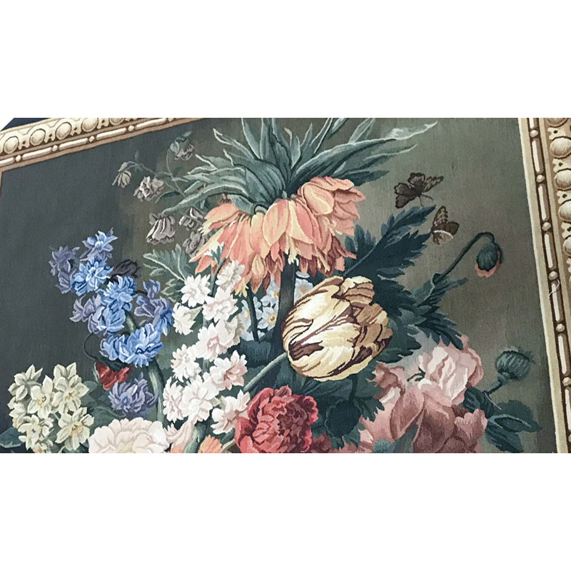 Hand-Knotted High-Quality Gold and Gray Area Rug