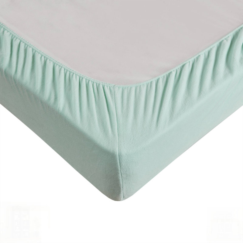 Ensemble de draps luxueux de couleur turquoise, doux et respirant pour un sommeil confortable et un entretien facile.