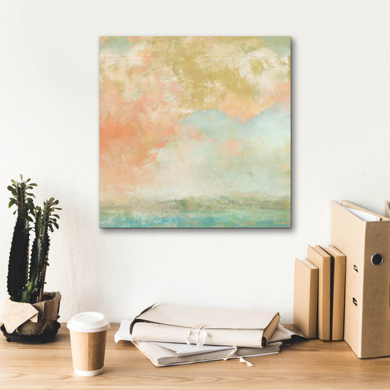 «Mist» par Suzanne Nicoll, art mural sur toile, 37 po x 37 po, H 18 po x l 18 po x P 0,75 po