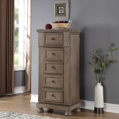 Commode 6 tiroirs Abbagayle Rose