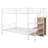 White Full Metal Bunk Bed With Space-saving Design-1437147700-1437147701