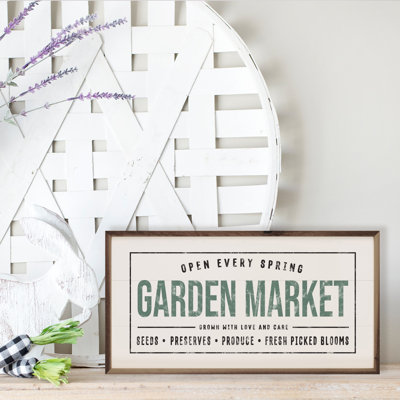 Garden Market - blanc