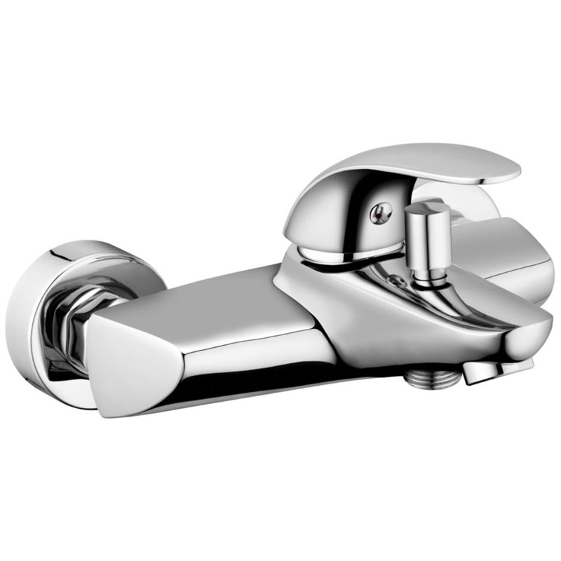 Fala Wall-Mounted Bath Tap Burgos Brass