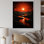 Magical Sunset on Minimal River Landscape I - reproduction