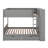 Full Over Full Bunk Bed With Drawers And Cabinet-1647282489