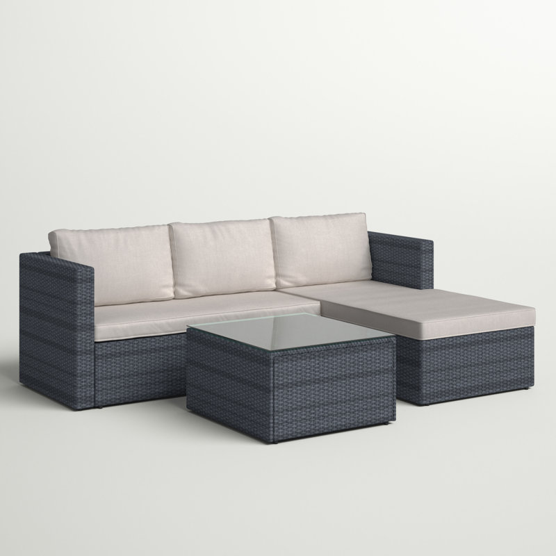 3 - Person Patio Conversation Set