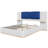 Upholstered Platm Bed With Panel-545523553-545523582