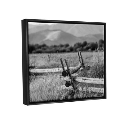 "Countryside Ranch Fence", "Pasture rustique", reproduction d'art sur toile par Steve Smith