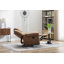 Fauteuil inclinable manuel standard de 40,9 po de large et surdimensionné en similicuir avec garniture cloutée (ensemble de 4)-542093999