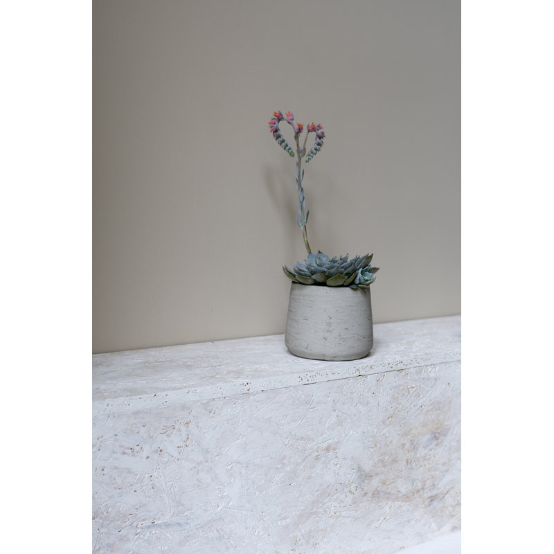 Patt XXL, Grey Washed, 11.22" H x 13.39" W x 13.39" D