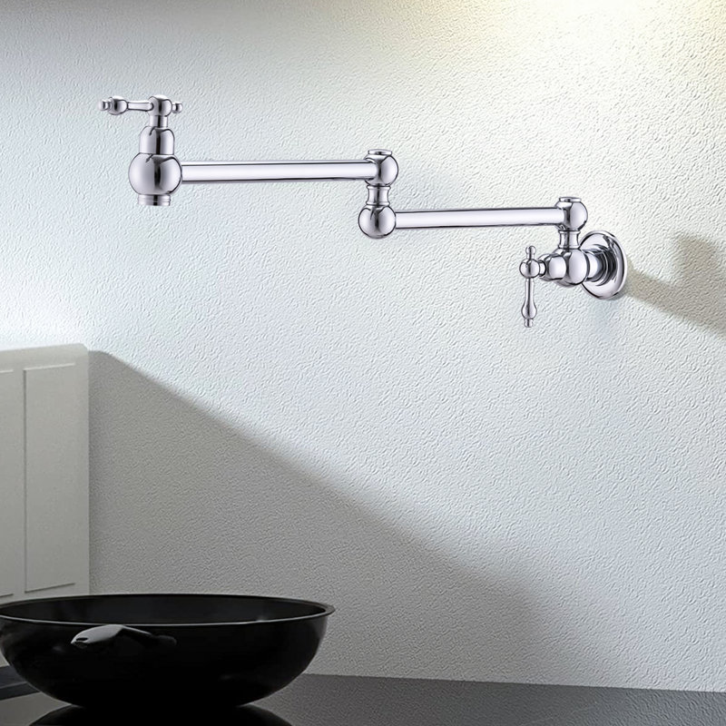 SOUEEUM Kitchen Faucet, Chrome