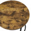 Metal Frame Coffee Table, Round Nesting Table Set-18111831