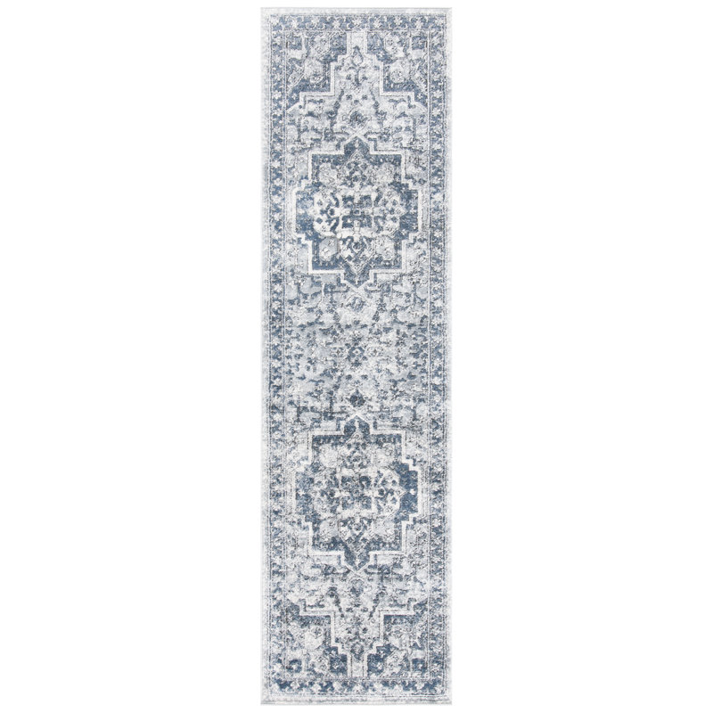 Tapis oriental Martha Stewart Performance, Tapis de couloir 2 pi 2 po x 8 pi
