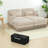 Deep Seat Modular Sofas, Chenille Contemporary Tassel Sofa For Home