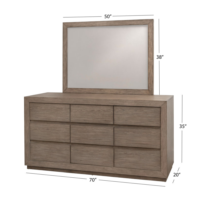 Miroir de commode 