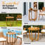 Table bistro ronde en acacia Escanor