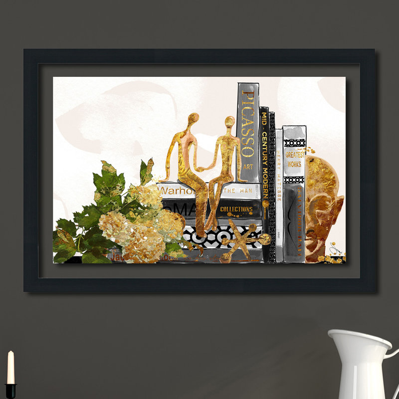 «Masters Of Modern Art 2», impression, H 33,5 po x l 49,5 po x P 1 po, Cadre espresso