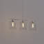Luminaire suspendu linéaire en verre à intensité variable pour îlot de cuisine de 5,9 po (l) à 3 lumières réglables-112136982-112011109-112011108